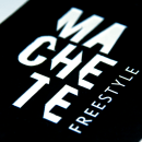 Identidad Machete Freestyle. Design gráfico projeto de Yeray Sagarna Benítez - 24.02.2017