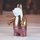 white copper and gold. Um projeto de Design de personagens, Artesanato e Escultura de swing estudio - 01.07.2016