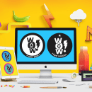 Diseño de marca startup WoW!. Un proyecto de Diseño, Br, ing e Identidad y Diseño gráfico de Karim Rodríguez - 03.05.2017