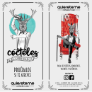 Carta Cócteles para Quiéreteme. Design, Br, ing, Identit, and Graphic Design project by Alexandre Escalona Rocha - 05.11.2017