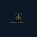 Quadra Panis - Re logo. Un proyecto de Diseño, Br e ing e Identidad de Emeline Bon - 23.05.2017