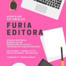 Flyers Furia Editora Ein Projekt aus dem Bereich Kreative Beratung und Verlagsdesign von Daiana Sol - 08.06.2017