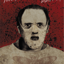 Hannibal Lecter. Ilustração tradicional projeto de Pablo Quinteros - 03.02.2017