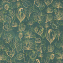 Flores y hojas. Flowers and leaves. Ilustración textil.. Un proyecto de Pattern Design de Mónica Betancourt - 18.06.2017