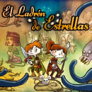 El Ladrón de Estrellas. Traditional illustration, Character Design, Game Design, and Multimedia project by David GJ - 09.28.2012