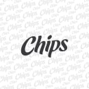 Chips Logotype. Br, ing, Identit, T, pograph, and Lettering project by Andres Ramirez - 06.22.2017