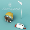 Cosmonauta . 3D, e Design de personagens projeto de Gus Navarro - 04.07.2017