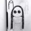 Blank Eyed Girl | Adventure Time. Un projet de Illustration traditionnelle de Tiff Galvän - 24.01.2016