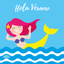 HOLA VERANO. Vector Illustration project by Astrid Verdoux - 07.08.2017