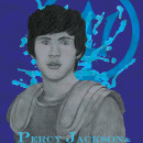 Cartel de Cine Percy Jackson. Un projet de Dessin au cra , et on de Mar Iguña - 13.07.2017