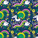 Pattern unicornio. Un proyecto de Ilustración tradicional de Marli Ramos - 19.07.2017