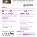 Currículo. Un progetto di Design di Lydia Mellado Martínez - 19.07.2017
