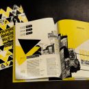 Magazine: Polifónicas Imágenes Delictivas . Design editorial, Design gráfico, Design de informação, e Colagem projeto de Tatiana Denise Ligorria - 26.08.2017