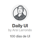 Daily UI. Un proyecto de UX / UI y Diseño Web de Arsi Larrondo Russell - 27.05.2017