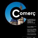 Cartel promoción nuevos Comercios para el Centro de Alcoi. Projekt z dziedziny Fotografia i Projektowanie graficzne użytkownika Punts suspensius ilustración y diseño - 28.09.2017