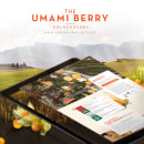 Diseño web The Umami Berry . Design, Photograph, UX / UI, Cooking, Information Architecture, Information Design, Interactive Design, Web Design, and Web Development project by María Junca - 03.03.2016