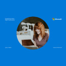 Microsoft propuesta web Ein Projekt aus dem Bereich UX / UI, Br, ing und Identität, Interaktives Design, Webdesign und Icon-Design von Lucía Rodríguez Sainz - 23.05.2017