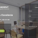 Landing page para Ascent. Un proyecto de Diseño Web y Desarrollo Web de Maylin Sanabria - 28.10.2017