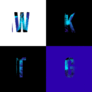 Savage Font: Diseño tipográfico experimental con Processing. Projekt z dziedziny T i pografia użytkownika Luis Martínez - 10.09.2017