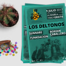 Pasión Rock Festival. Publicidade, Direção de arte, Br, ing e Identidade, e Design gráfico projeto de Inmaculada Gómez González - 12.05.2015