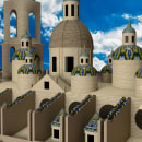 Catedral-Basílica de Ntra. Sra. del Pilar (Zaragoza). Un proyecto de 3D, Animación y Arte urbano de Orlando Suárez - 12.10.2017