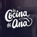 Lettering "La Cocina de Ana". Lettering projeto de Javier García Torralba - 15.03.2017