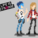 Chloe Price & Rachel Amber (Life is Strange) Pixel Art. Un projet de Conception de personnages de Patricia Recuero - 07.12.2017
