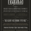 Regencia Font. Un proyecto de Tipografía de Eric Bertó - 02.01.2018