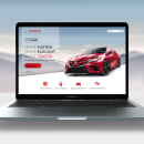 Toyota Redesign. Un proyecto de UX / UI, Diseño gráfico, Diseño Web y Desarrollo Web de Fernando Montezuma - 04.01.2018