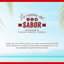 .LA CARTA " LA ESQUINA DEL SABOR". Design, and Advertising project by Cristian Espeza Cruz - 01.05.2018