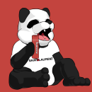 Comission Panda. Un proyecto de Ilustración tradicional de Gabriel GR - 08.01.2018