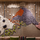 Instalación tapiz para Luzia Restaurant. Un proyecto de Artesanía de mariadela araujo - 02.12.2016