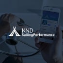 Branding · KND Sailing. Design, Advertising, UX / UI, Br, ing, Identit, Editorial Design, Graphic Design, Photo Retouching, Vector Illustration, Icon Design, and Pictogram Design project by Amanda González - 02.01.2018