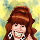 katey sagal caricature. Traditional illustration, and Graphic Design project by Jonathan Pinzon Bohorquez - 02.05.2018