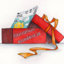 Economía Ilustrada en Alternativas Económicas. Un proyecto de Ilustración tradicional, Diseño editorial y Pintura de Elisa Biete - 04.10.2013