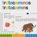 Trotacaminos / Trotacamins. Ilustração, Design editorial, e Tipografia projeto de Enric Jardí - 13.02.2018