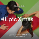 Motorola EpicXmas. Direção de arte, Design gráfico, e Design interativo projeto de Celina Sabatini - 14.12.2015