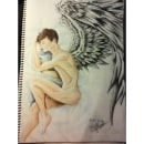 Sleeping Angel. Un proyecto de Ilustración tradicional y Bellas Artes de Daniel Moguel del Río - 21.02.2018