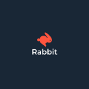 Rabbit logo. Een project van  Icoonontwerp van Claudio Carvajal Manzo - 27.02.2018