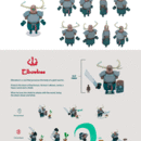 Pixel art Character. Ilustração tradicional projeto de pablodeiver - 20.03.2018