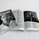 Revista "Neway". Motion Graphics, e Design editorial projeto de Lorena Álvarez Montesinos - 23.03.2018