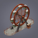 Circusmatic: Ferris wheel. Een project van Motion Graphics, 3D y 3D-animatie van Jose Olmedo - 26.04.2018