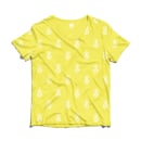 Pineapple T-Shirt. Projekt z dziedziny Design i Projektowanie graficzne użytkownika Twotypes - 03.05.2018