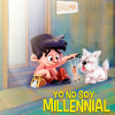 Mi Proyecto del curso: Yo no Soy Millennial. Un progetto di Illustrazione tradizionale, Character design, Design editoriale, Product design e Illustrazione digitale di Isaac Flores Cordero - 22.05.2018