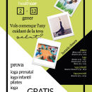 Promo Actividades Gratis. Graphic Design, and Poster Design project by Jessica Tarrío - 01.02.2018