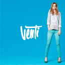 Venti (Marca de ropa juvenil). Calligraph, Sketching, Drawing, and Logo Design project by José Pión - 05.01.2018