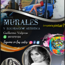 Flyer para Pintor Uruguayo Guillermo Vuljevas. Design, e Direção de arte projeto de Alvaro Cardozo - 10.06.2018
