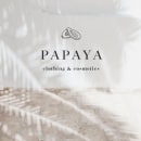 Papaya. Un proyecto de Br, ing e Identidad, Diseño gráfico, Creatividad y Diseño de logotipos de Gemma Mier Cervantes - 13.06.2018