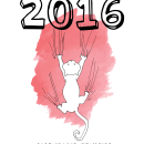 Calendario benéfico con ilustraciones felinas. Ilustração tradicional, e Design de produtos projeto de Estrella Nicolás - 01.01.2016