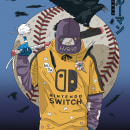 Baseball player (Burūman series). Un progetto di Illustrazione di I P LOBATO - 25.07.2018